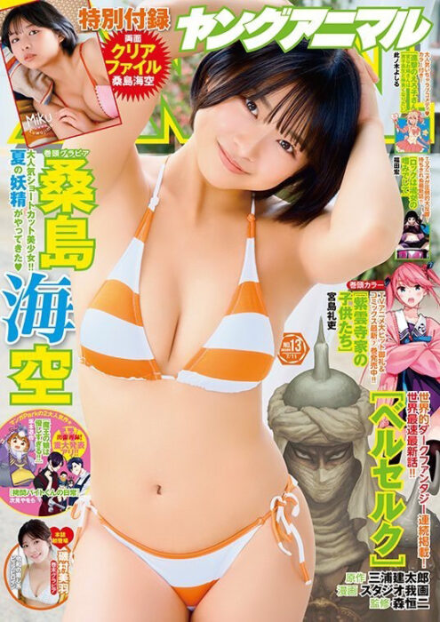 「ヤングアニマル」7/11号　表紙