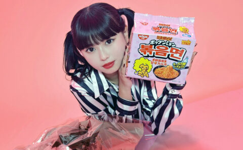 「日清焼そば ポックンミョン」WebCM出演